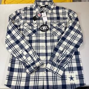Dallas Cowboys NFL x Darius Rucker Collection Long-Sleeve Button Down
